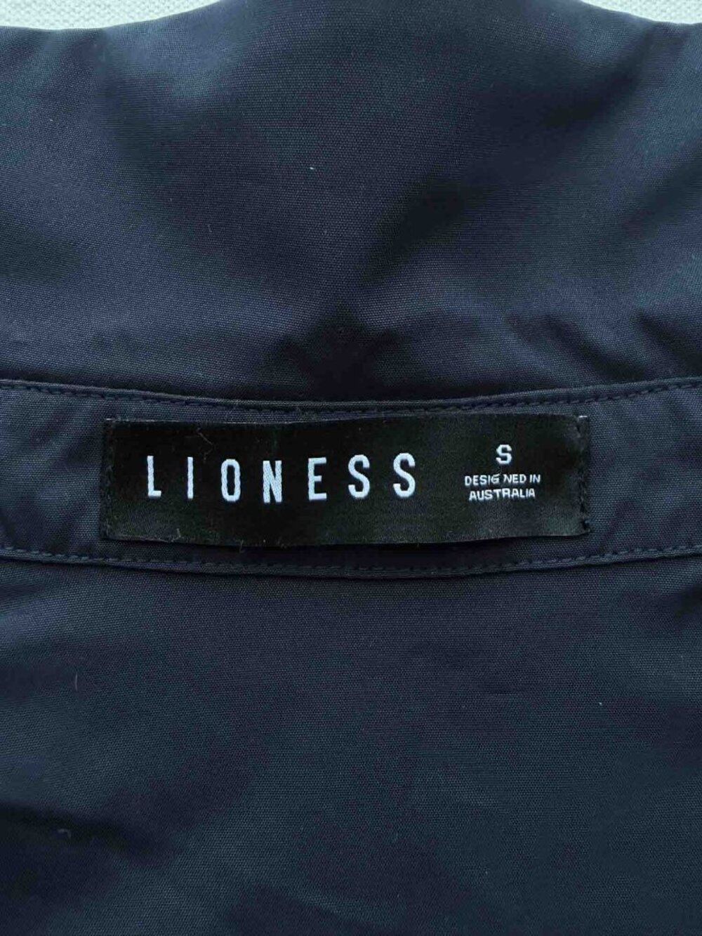 Lioness Navy Bow Front Vest Top Sleeveless Y2K Size S - Picture 10 of 16